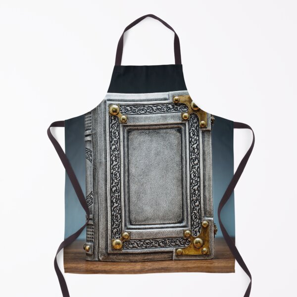 Item preview, Aged white leather book cover designed and sold by alchemist501.