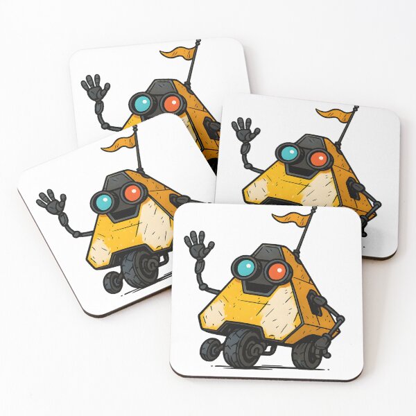 Item preview, Quirky Tri-Bot – Cel Shaded Wasteland Robot Fan Art designed and sold by KawaiiOrbit.