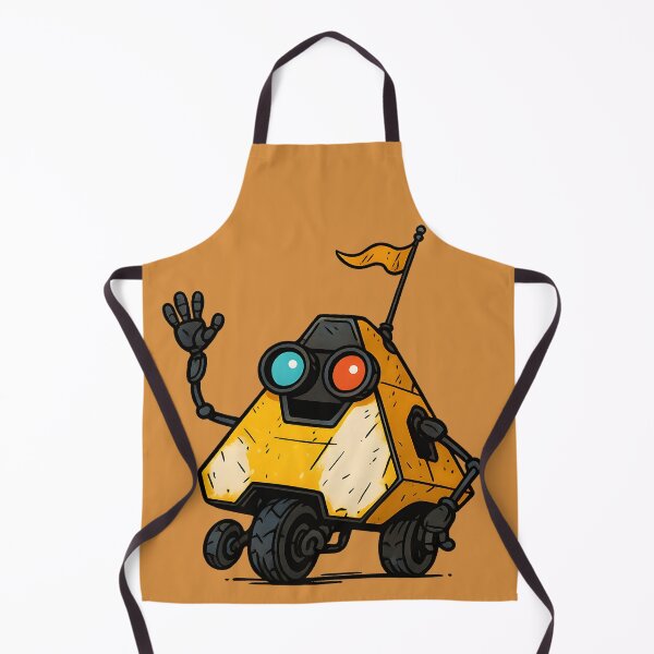 Item preview, Quirky Tri-Bot – Cel Shaded Wasteland Robot Fan Art designed and sold by KawaiiOrbit.