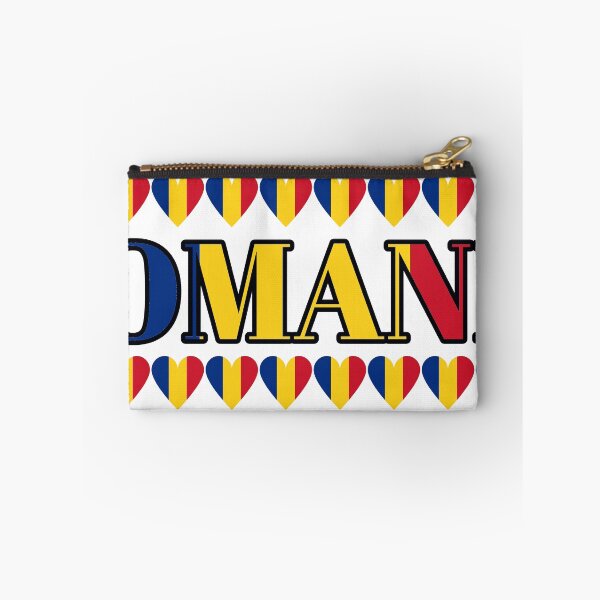 Item preview, Romania Flag Letters And Hearts designed and sold by TheIconSmith.