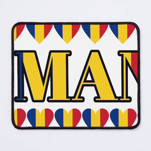 Item preview, Romania Flag Letters And Hearts designed and sold by TheIconSmith.