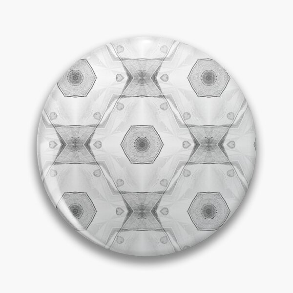Item preview, Rustic Industrial Hexagon Pattern in White designed and sold by Artistestella.