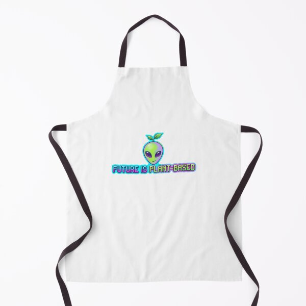 Item preview, Future is Plantbased Alien Vegan Merch designed and sold by PrintsyNook.