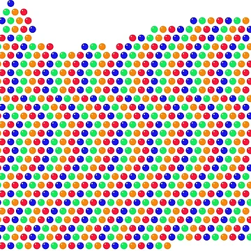Artwork thumbnail, Multicolored Rhinestone Oregon by TheIconSmith