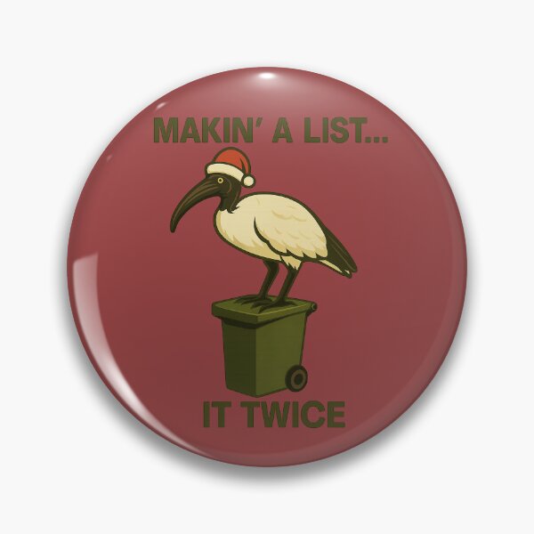 Item preview, Makin' a list, Bin Chicken it twice - Ibis designed and sold by Animal Magnetism.