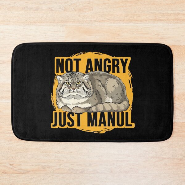 Item preview, Pallas's Cat Manul Resting Grumpy Face designed and sold by LinaValearte.