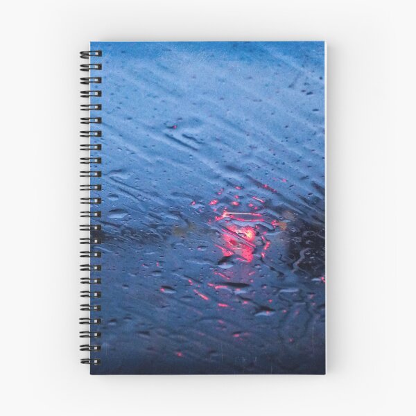 Item preview, Red and Blue through Raindrops designed and sold by Maxiverse.