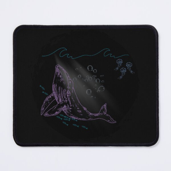 Item preview, A whale swimming in the ocean - wild nature designed and sold by Lovelalaland.