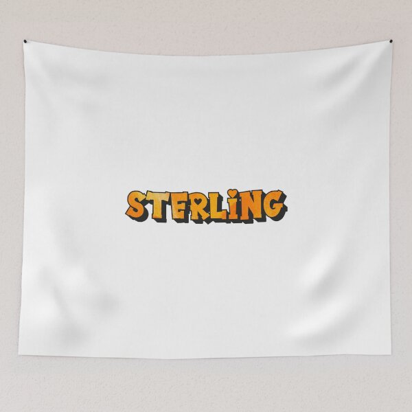 Item preview, Sterling Personalized Name – Custom Gift for Men & Boys designed and sold by Oussinc.