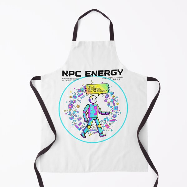 Item preview, NPC Energy – Looping Dialogue Glitchcore designed and sold by Tily360.