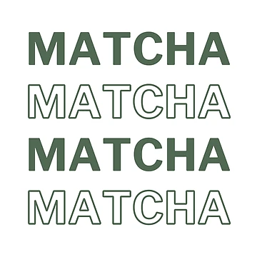 Artwork thumbnail, Matcha by MoaaStore