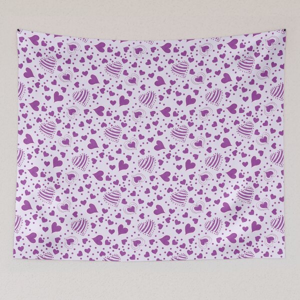 Item preview, Purple Fancy Hearts designed and sold by CandyAppleCats.