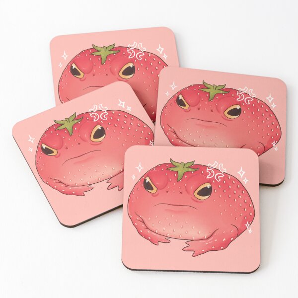 Item preview, Strawberry Frog Cutie designed and sold by Peach Frog.