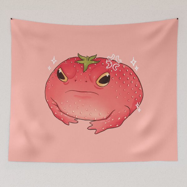 Item preview, Strawberry Frog Cutie designed and sold by Peach Frog.