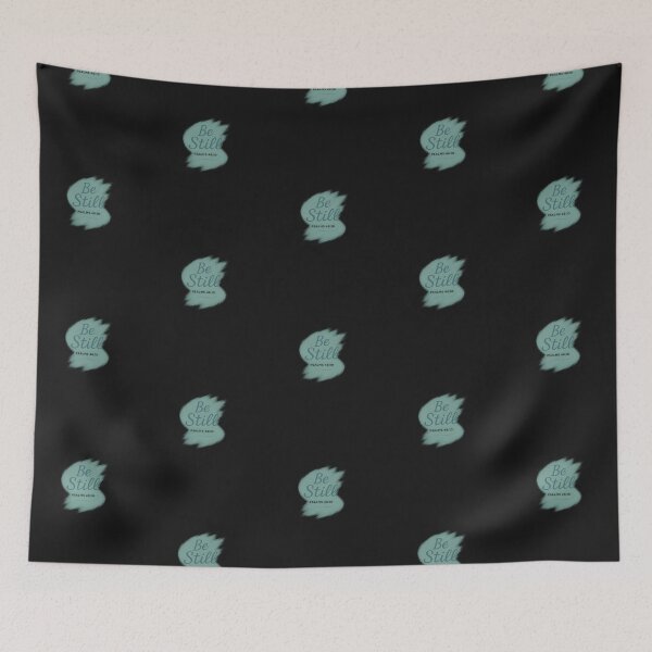 Item preview, Be Still – Psalms 46:10 | Minimal Christian Peace & Calm Design designed and sold by Faith In Black Designs.