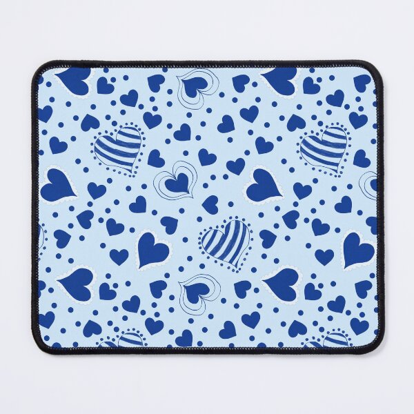 Item preview, Blue Fancy Hearts designed and sold by CandyAppleCats.