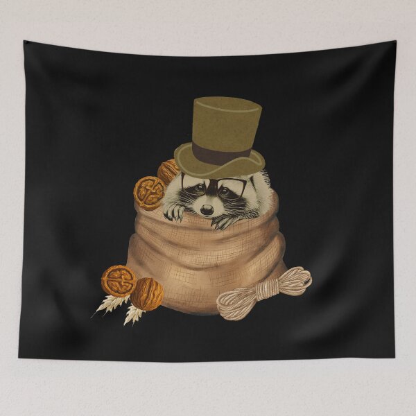 Item preview, Funny raccoon in the pantry- gift for animal lovers, party gift designed and sold by Lovelalaland.