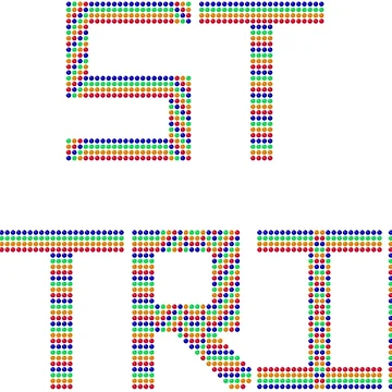 Artwork thumbnail, Multicolor Rhinestone St Patrick by TheIconSmith
