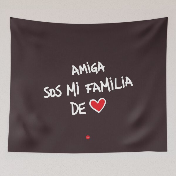Item preview, Friend, you are my family at heart (fo) I designed and sold by XUSRedbubble.