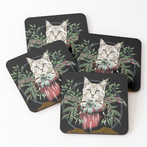 Item preview, Funny cat in a flowerpot- for animal lovers designed and sold by Lovelalaland.