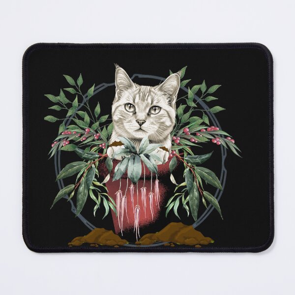 Item preview, Funny cat in a flowerpot- for animal lovers designed and sold by Lovelalaland.