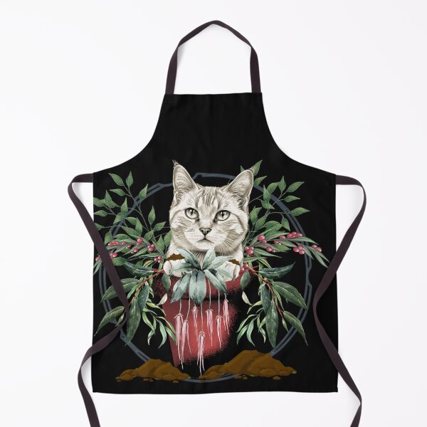Item preview, Funny cat in a flowerpot- for animal lovers designed and sold by Lovelalaland.