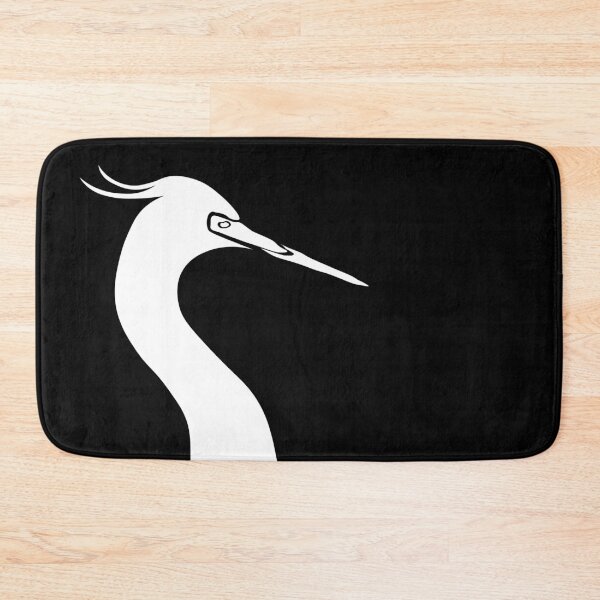 Item preview, Bird Drawing in White designed and sold by BoldLineArt.