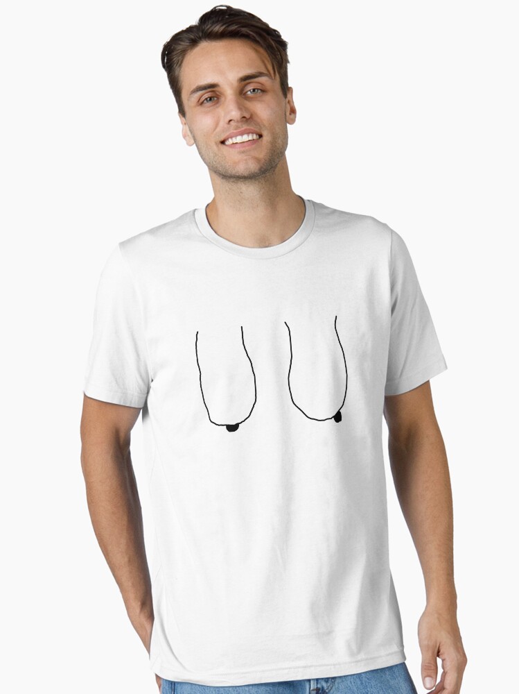 Hanging Boobs Cartoon Boobies T-Shirt Hanging Boobs Cartoon Boobies T-Shirt