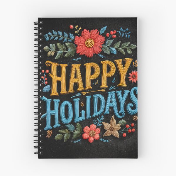Item preview, Holiday Bloom: Festive Florals with a Cheerful Twist designed and sold by ForeverPrintsOK.