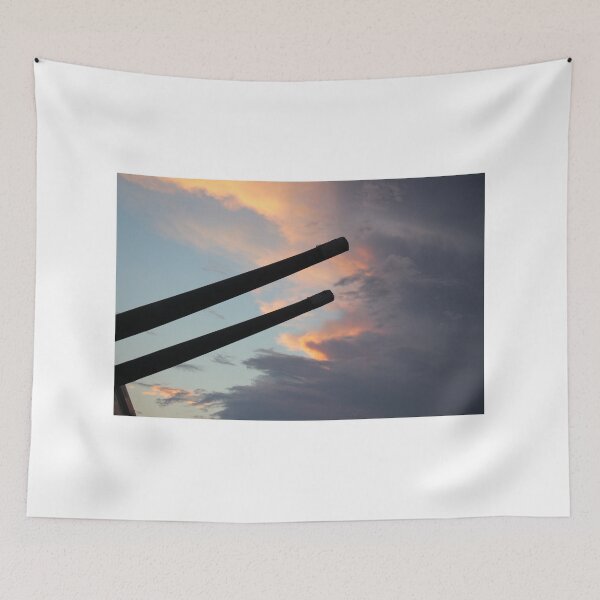 Item preview, Sunset Over Naval Cannons designed and sold by Cynthia48.