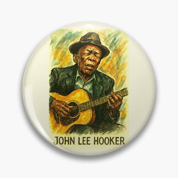 Artikelvorschau, John Lee Hooker – Detroit Blues-Liebhaber entworfen und verkauft von Sarcastic designs.
