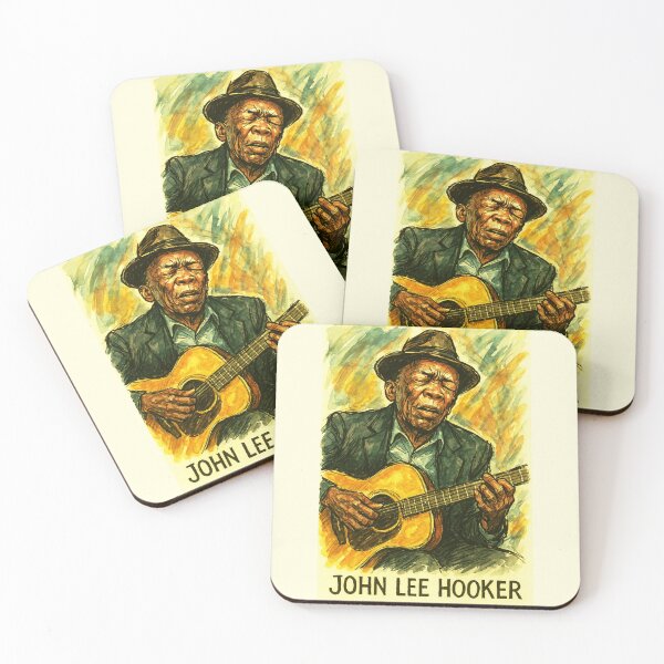 Item preview, John Lee Hooker -  Detroit Blues lover designed and sold by Sarcastic designs.