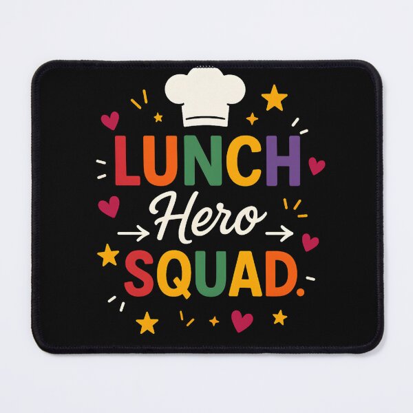Item preview, Lunch Hero Squad – Cute School Cafeteria Staff Design, Colorful Lunch Lady & Lunch Worker Appreciation Art designed and sold by JoyBoyStudio1.