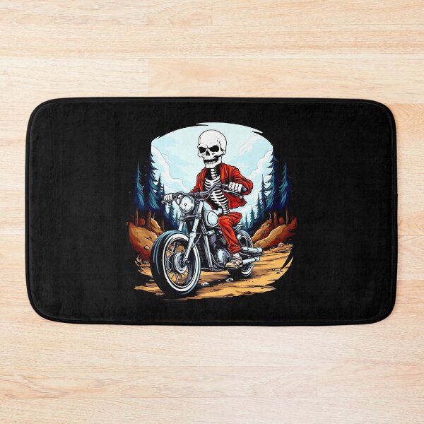 Item preview, Skeleton motorcyclist designed and sold by Soulskier.