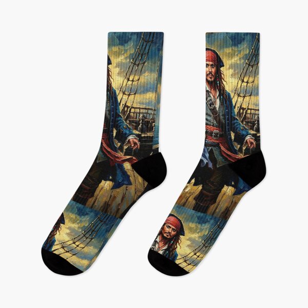 Item preview, Swashbuckler Pirate Captain Oil Painting | Dreadlocks Sea Adventure Art | Blue Coat Sailing Icon designed and sold by Art's Diner.
