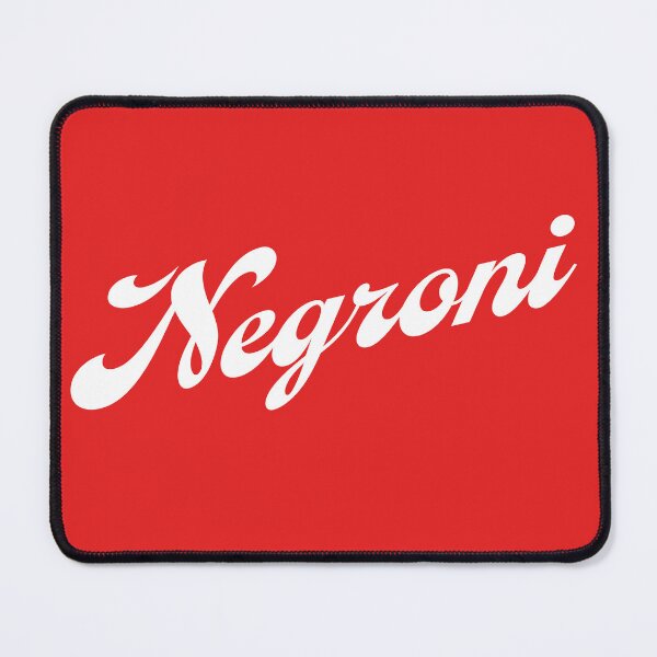Item preview, Negroni – Cocktail Typography Design designed and sold by PIXEL POP DESIGNS - Beyond the Norm!.