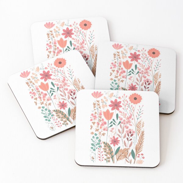 Item preview, Pastel flowers designed and sold by Sunday's Child.