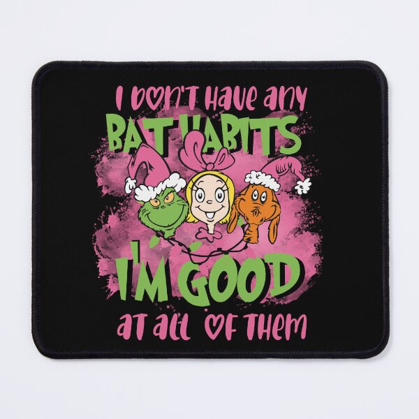 Item preview, I Don’t Have Any Bad Habits I’m Good At All Of Them: Funny Christmas Trio designed and sold by ChaaiTee.