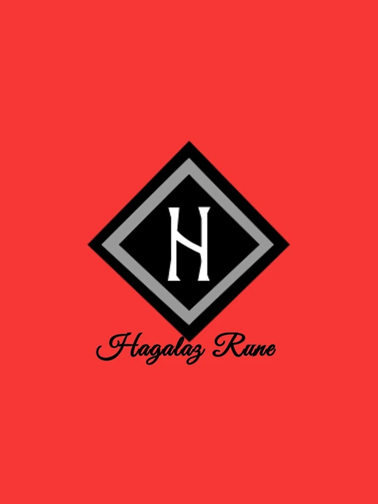 Thumbnail 4 of 4, iPhone Case, Hagalaz Rune designed and sold by WindsofJupiter.