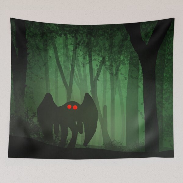 Item preview, Mothman on a walk designed and sold by DutchVulture.