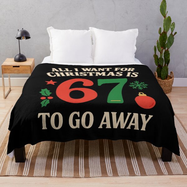 Item preview, All I Want for Christmas Is 67 To Go Away – Funny Math Christmas Joke Design, Holiday Teacher & Student Humor designed and sold by JoyBoyStudio1.