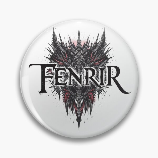 Item preview, Fenrir Nordic Wolf Mythic Logo designed and sold by RED-MOUSE.