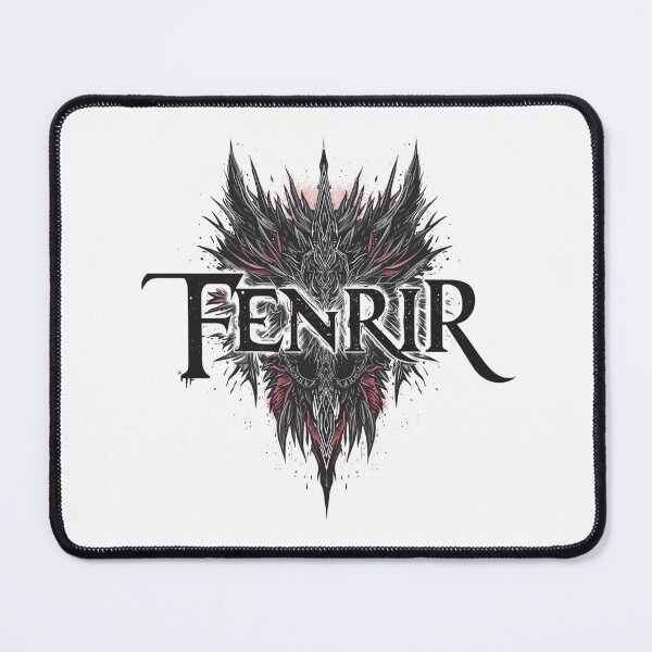 Item preview, Fenrir Nordic Wolf Mythic Logo designed and sold by RED-MOUSE.