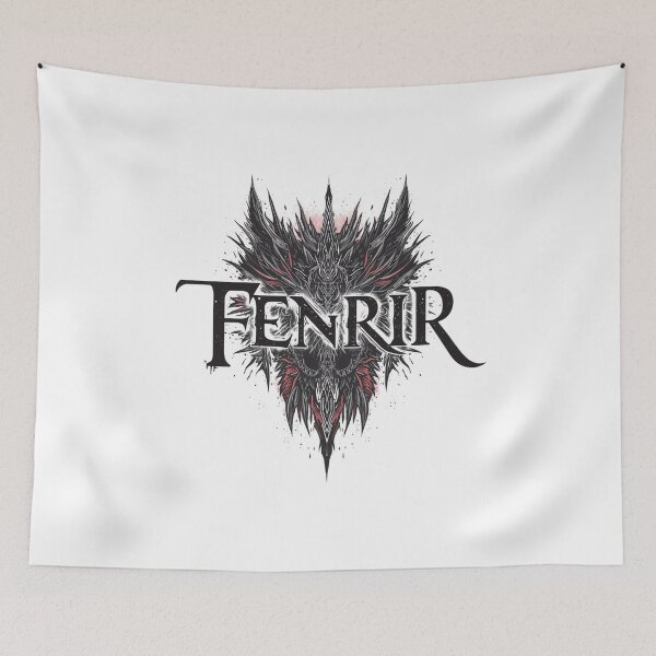 Item preview, Fenrir Nordic Wolf Mythic Logo designed and sold by RED-MOUSE.