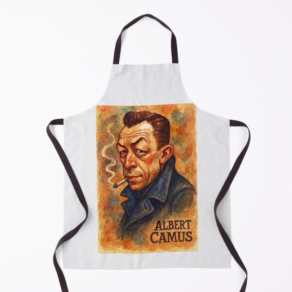 Item preview, Albert Camus designed and sold by Sarcastic designs.