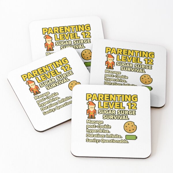 Item preview, Parenting Level  12: Christmas Sugar Surge Survival  designed and sold by SarcasticParenting.