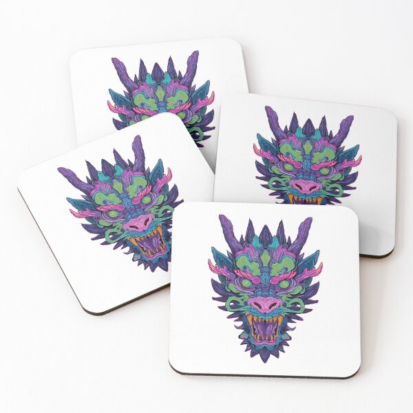 Item preview, Neon Dragon Face designed and sold by Scott2001.