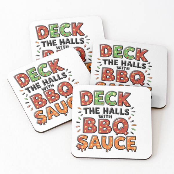 Item preview, Deck the halls with BBQ sauce designed and sold by TenderSoar.