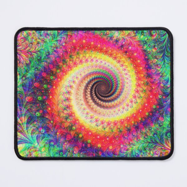 Item preview, Abstract Multicolored Floral Fractal Swirl Mix 9 designed and sold by SXW Designs.