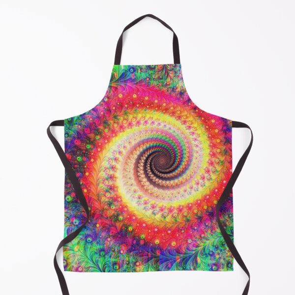 Item preview, Abstract Multicolored Floral Fractal Swirl Mix 9 designed and sold by SXW Designs.